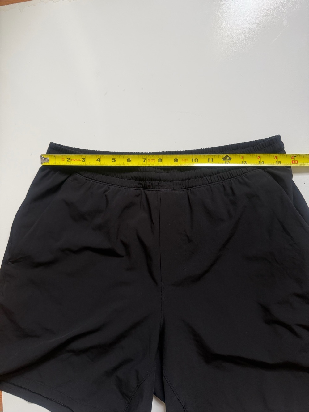 Lululemon Pace Breaker Lined Shorts 7” Mens L Black Training Mesh Vent Athletic - Picture 12 of 15